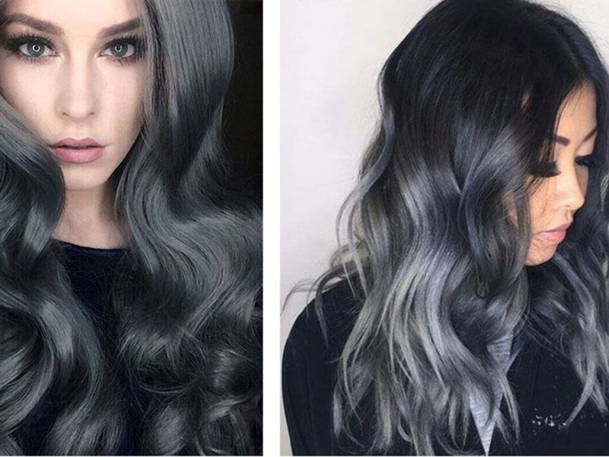 Красивые темные оттенки волос