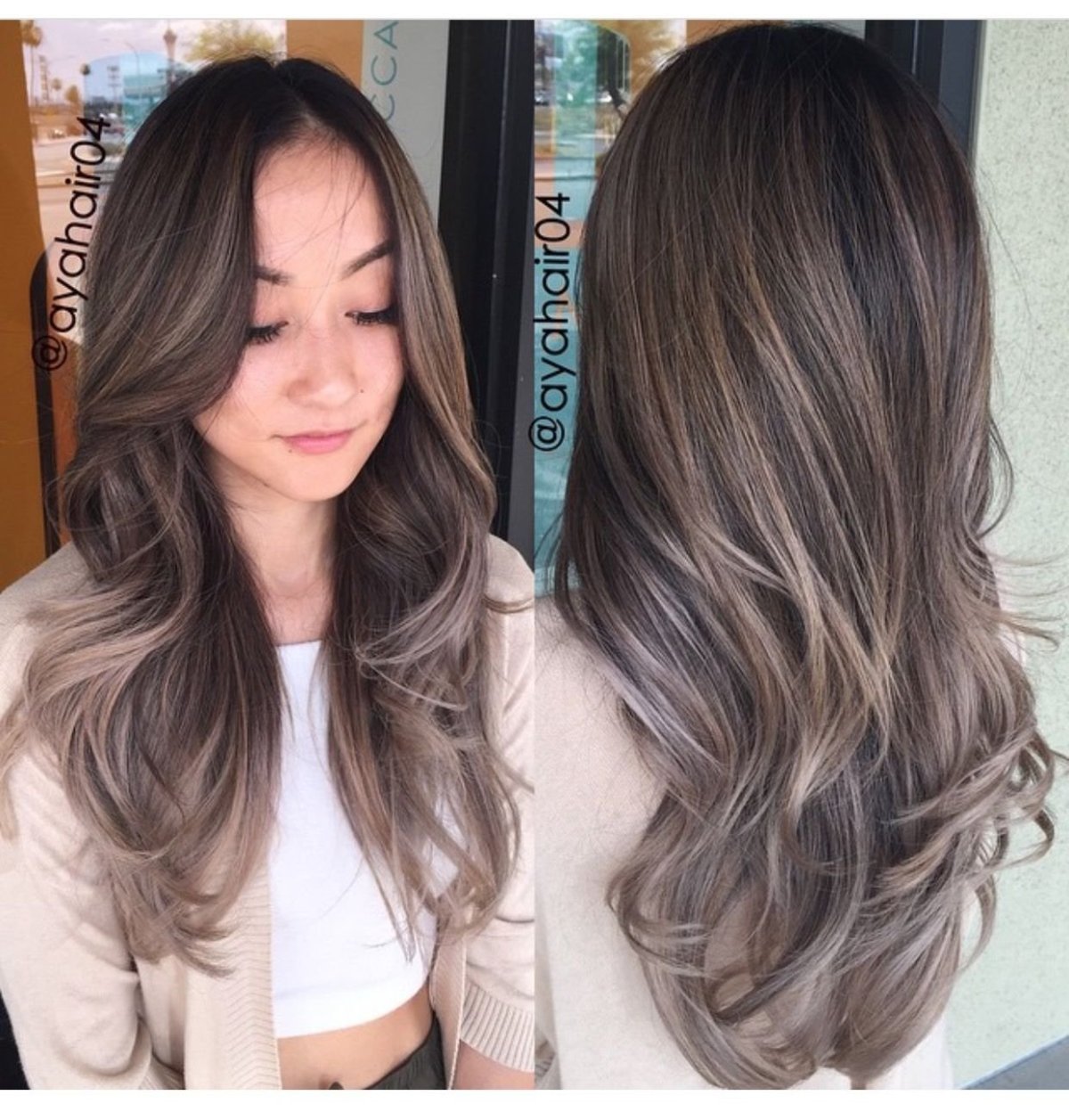 Тонирование русых волос в холодный