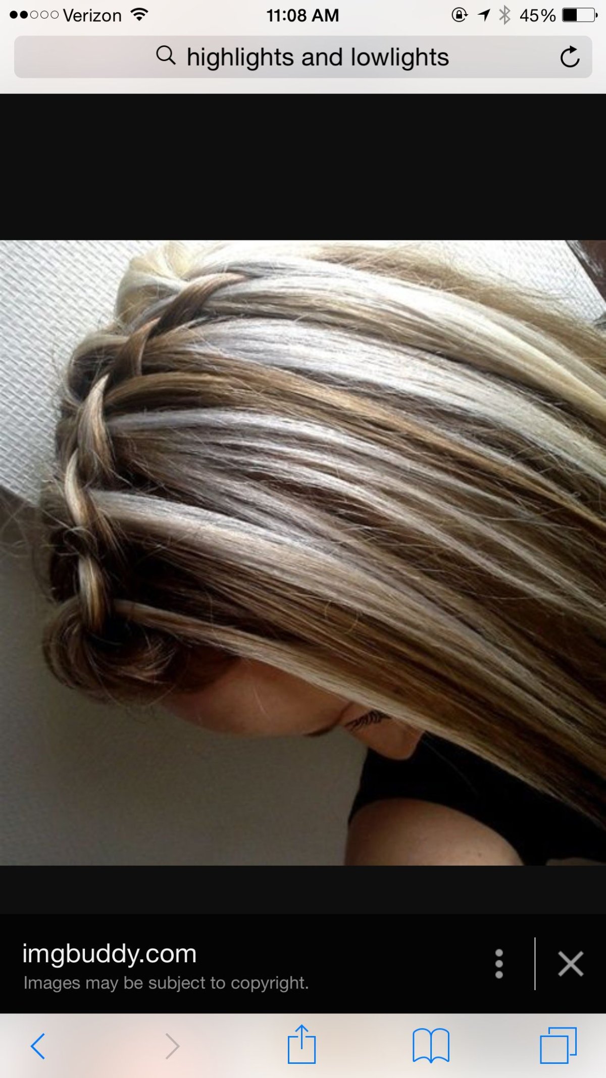 Мелирование на светлые волосы темными прядями