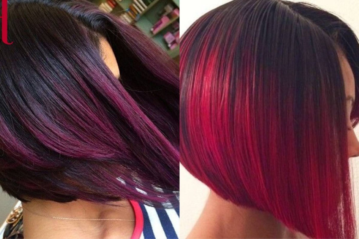 Мелирование деграде