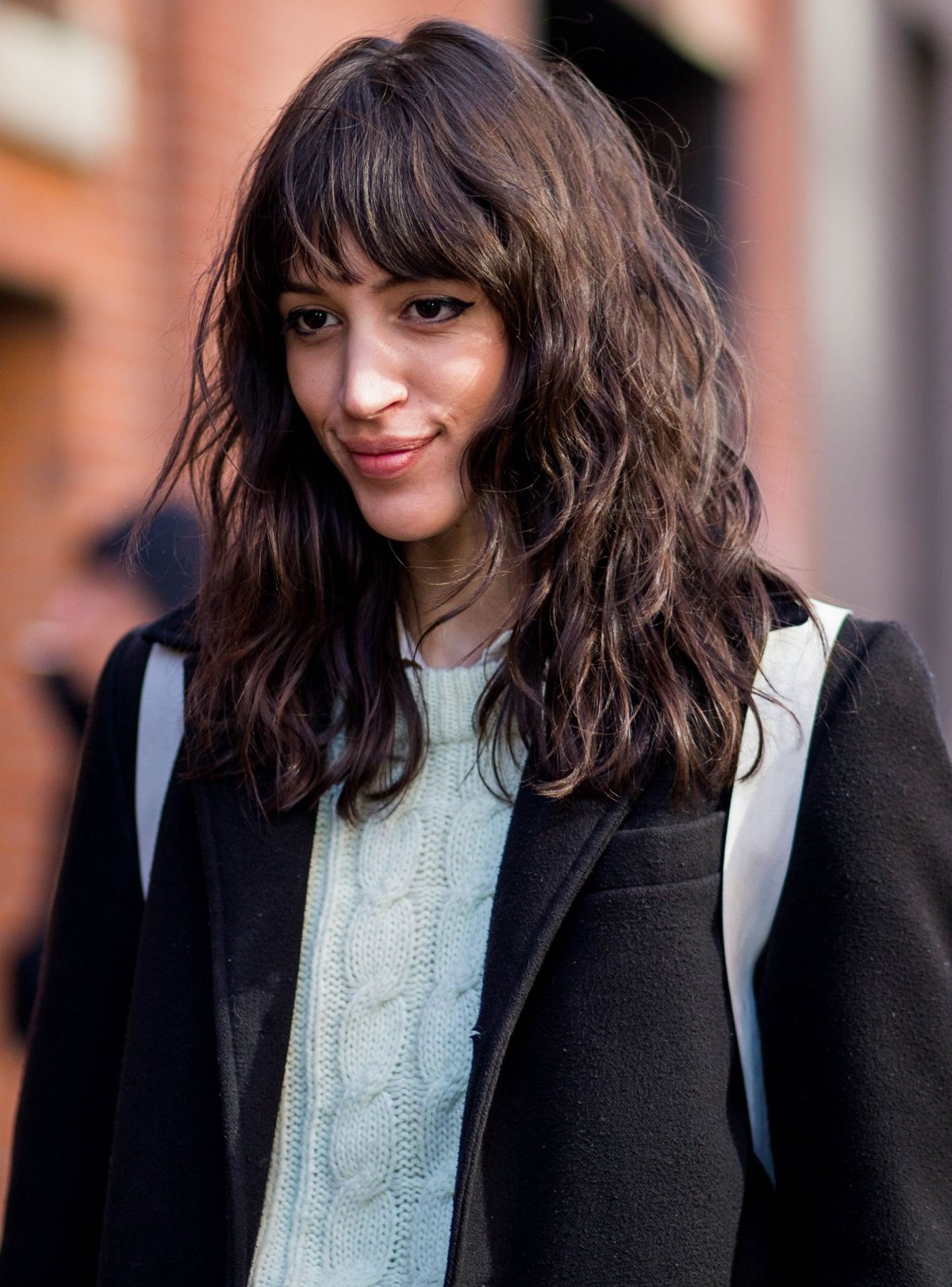 Лонг Боб 2020 с челкой кудри