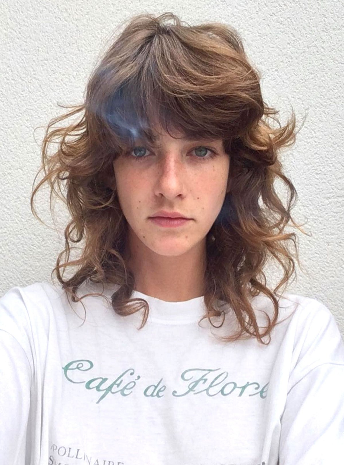 Вольф маллет прическа