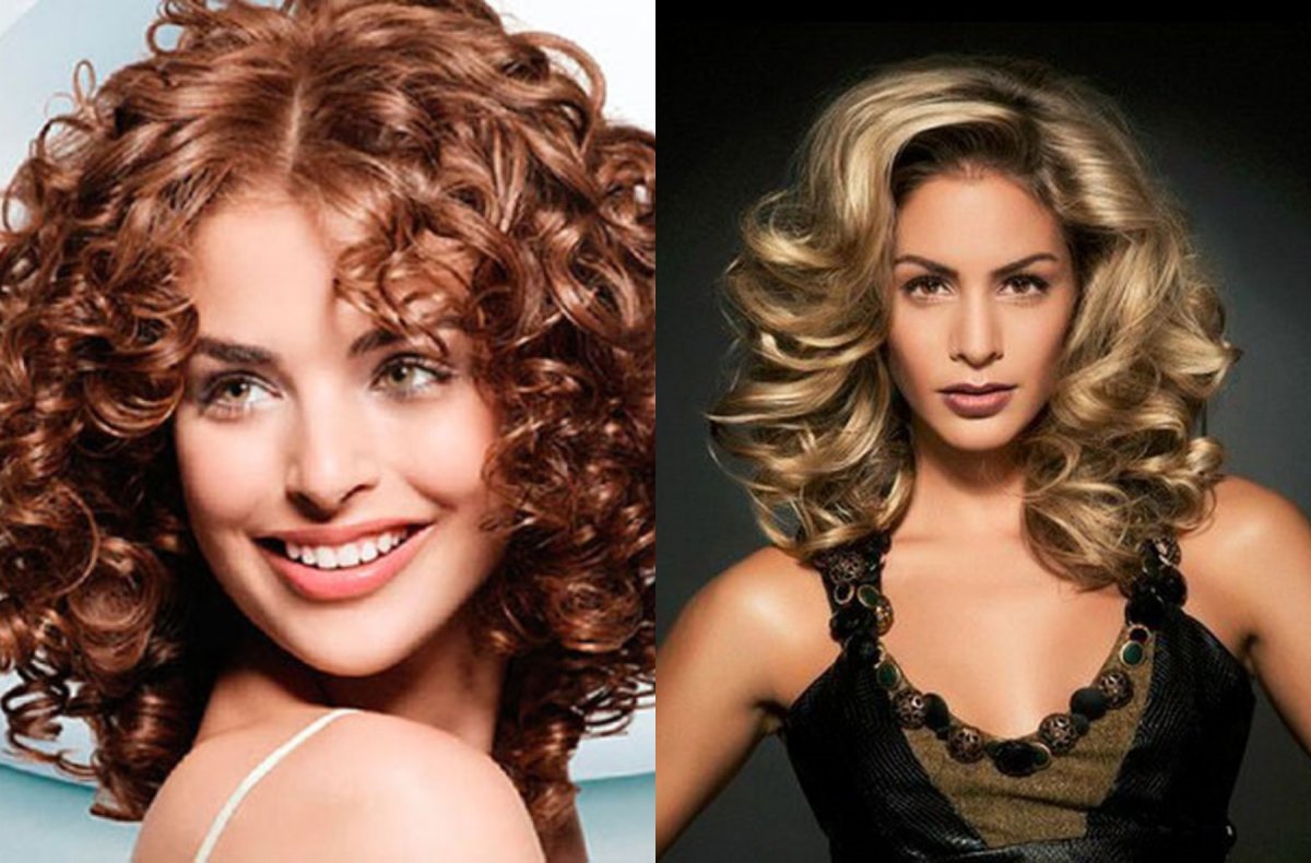 Укладка кудри на средние волосы 2022