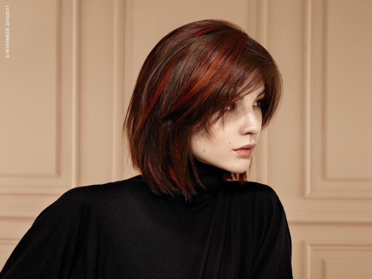 Стрижка Боб каре окрашивание балаяж