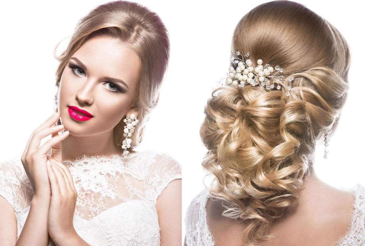 Прически со шпильками