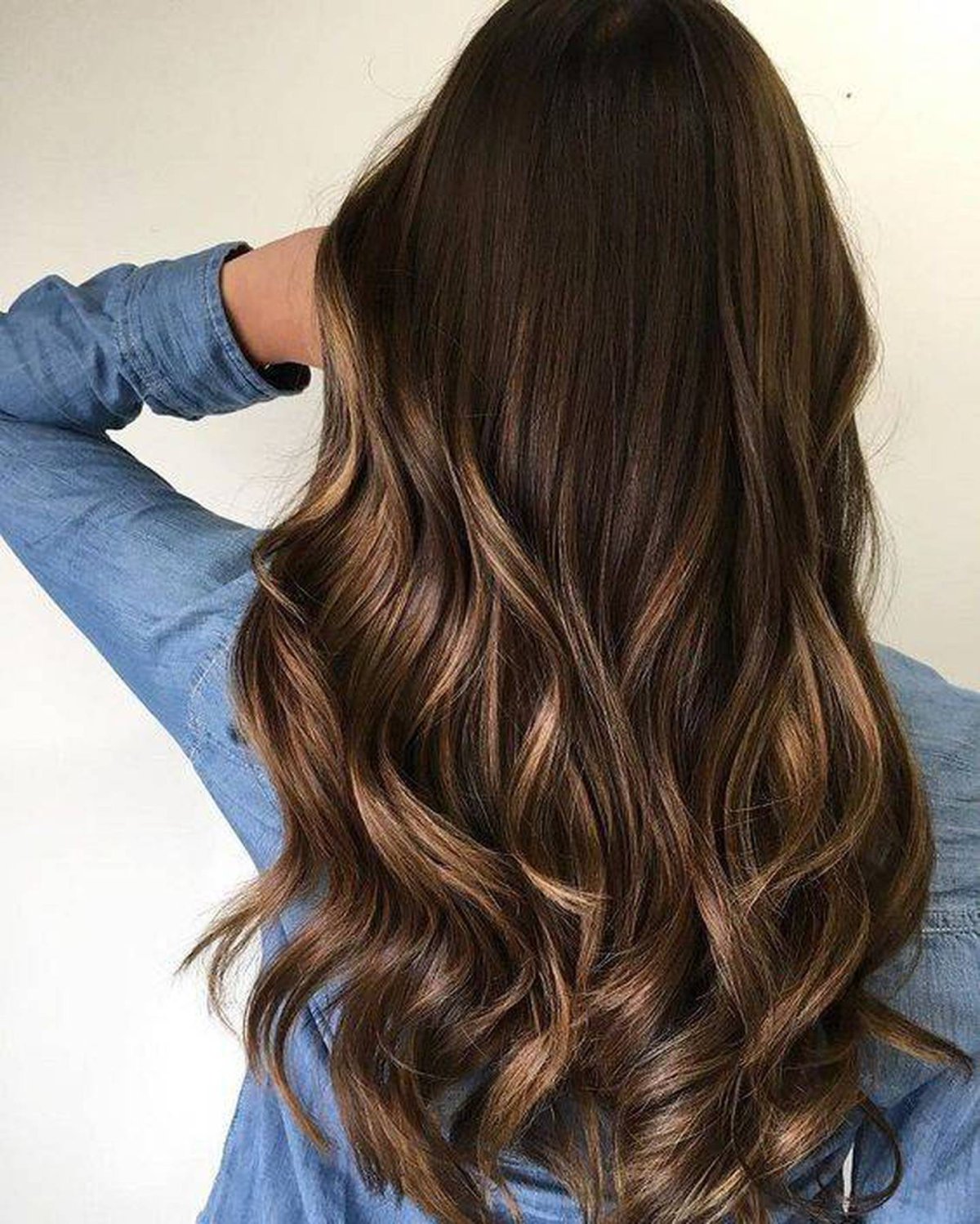 Окрашивание в каштановых тонах