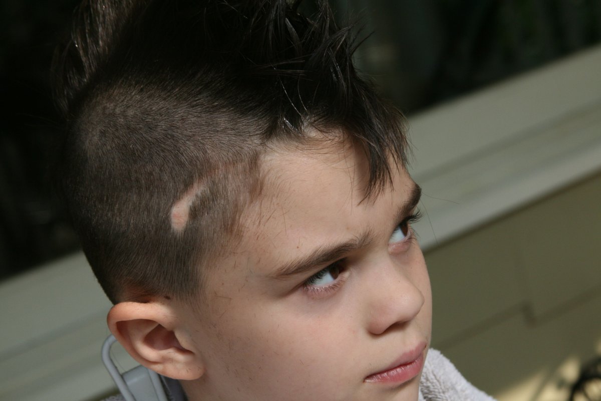 Стрижка для мальчика на жесткие волосы