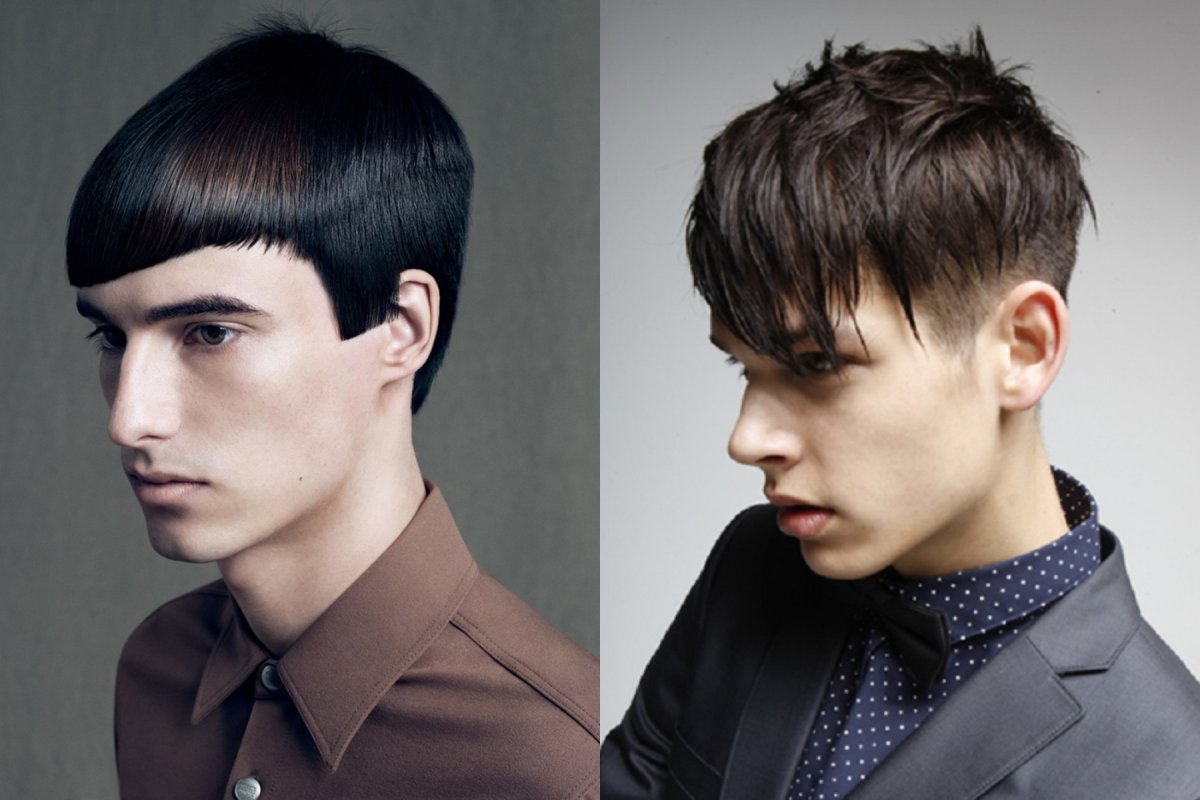 Стрижки мужские молодежные для подростков