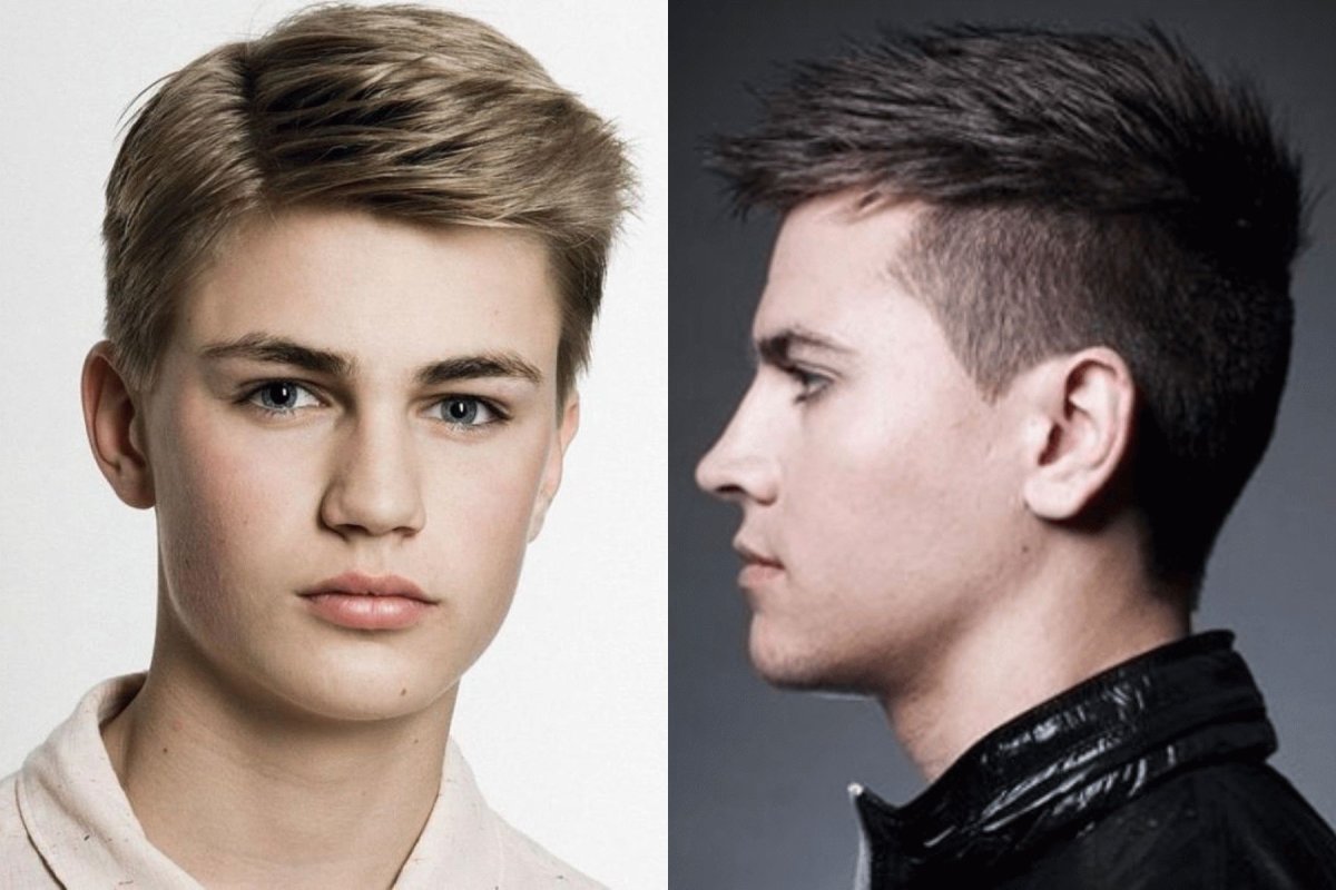 Молодежные мужские прически для подростков
