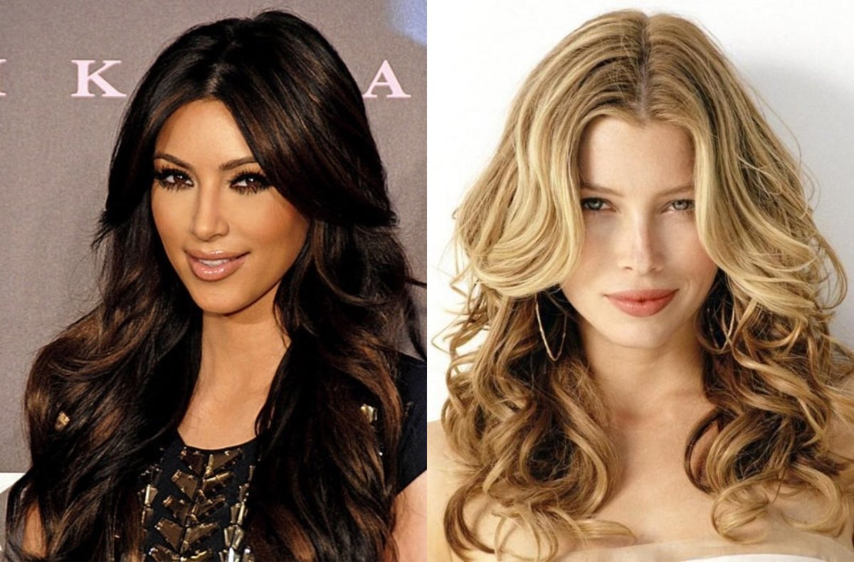 Красивые укладки на длинные волосы без челки