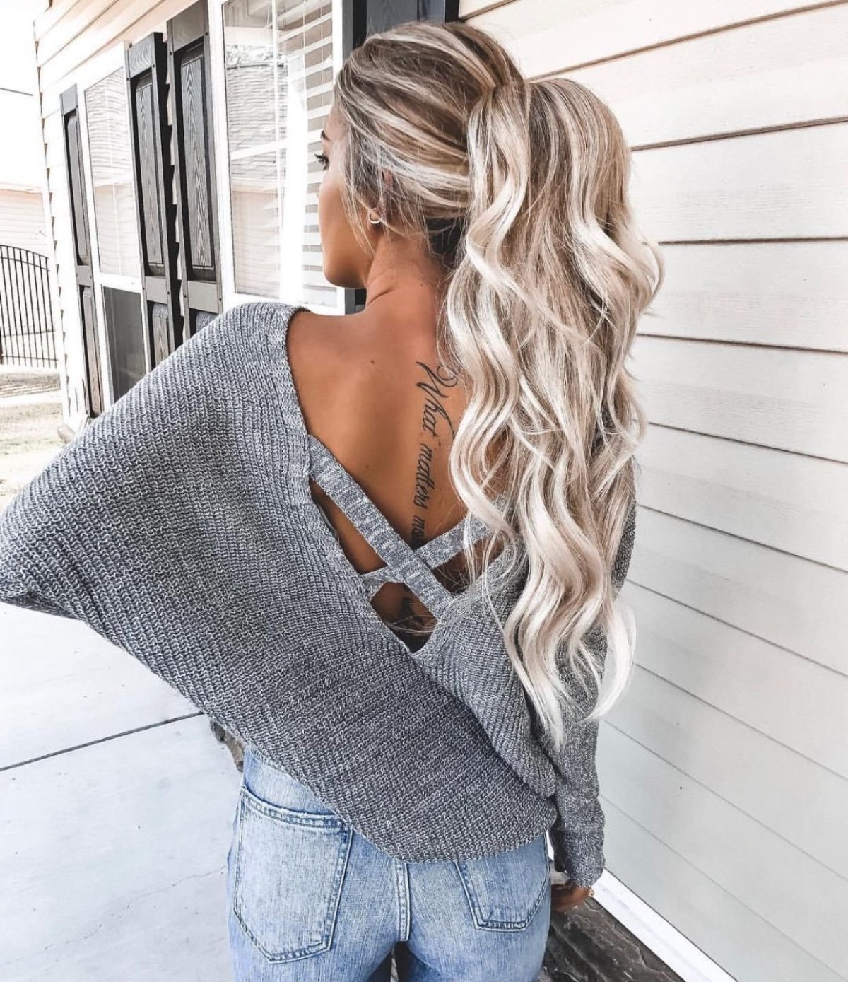 Окрашивание 2020 балаяж блонд