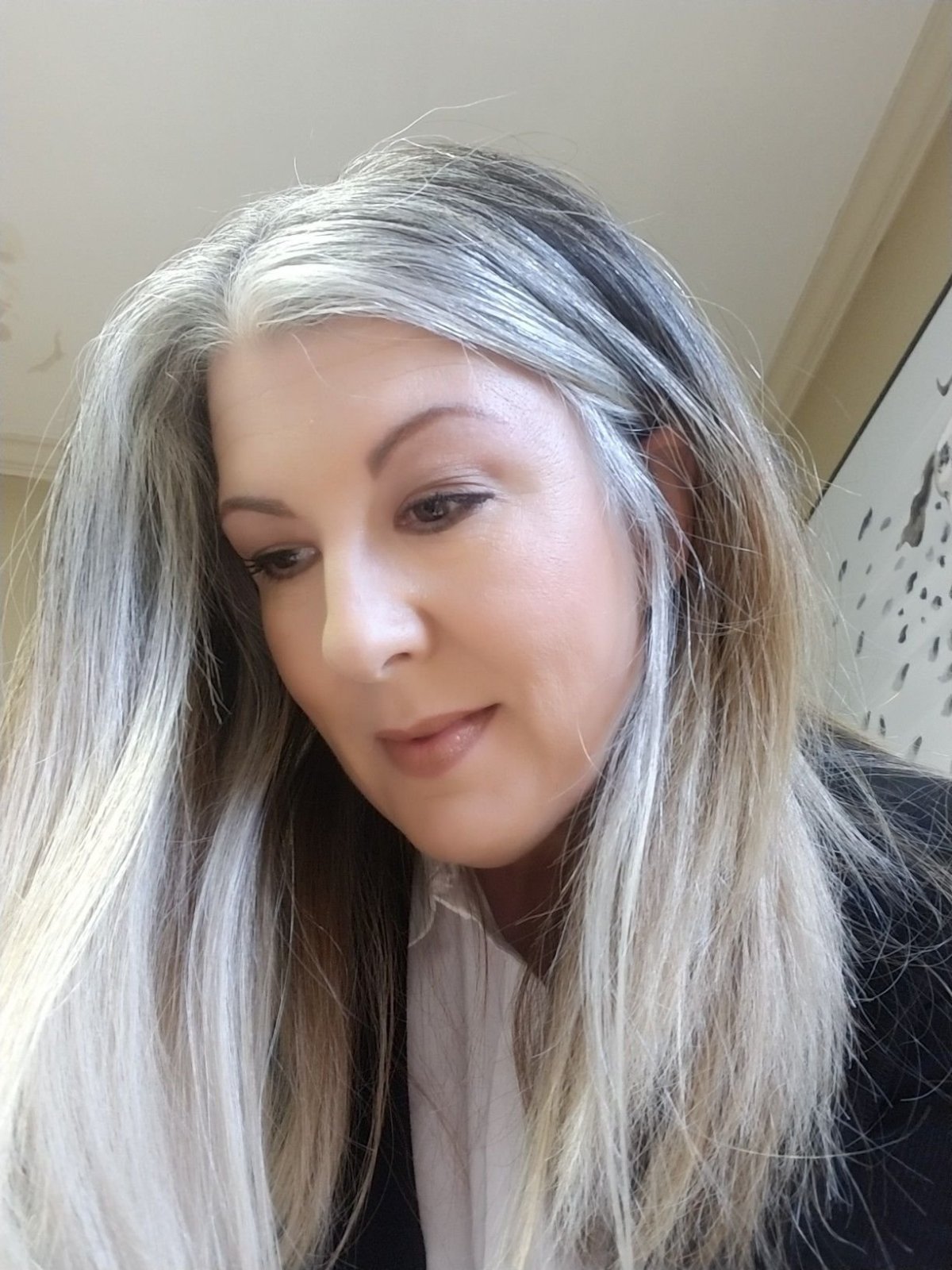 Седина на русых волосах