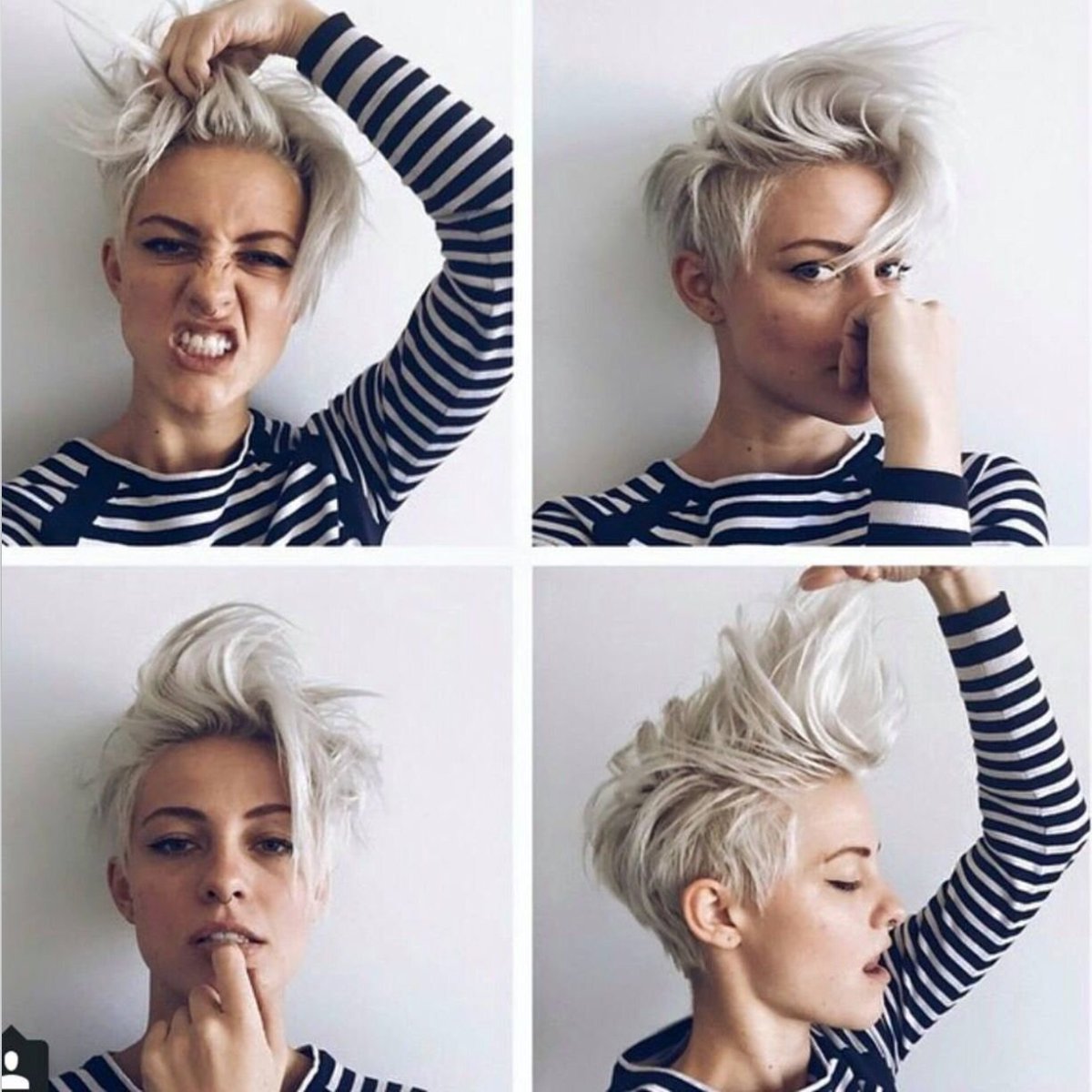 Пикси Томбой стрижка