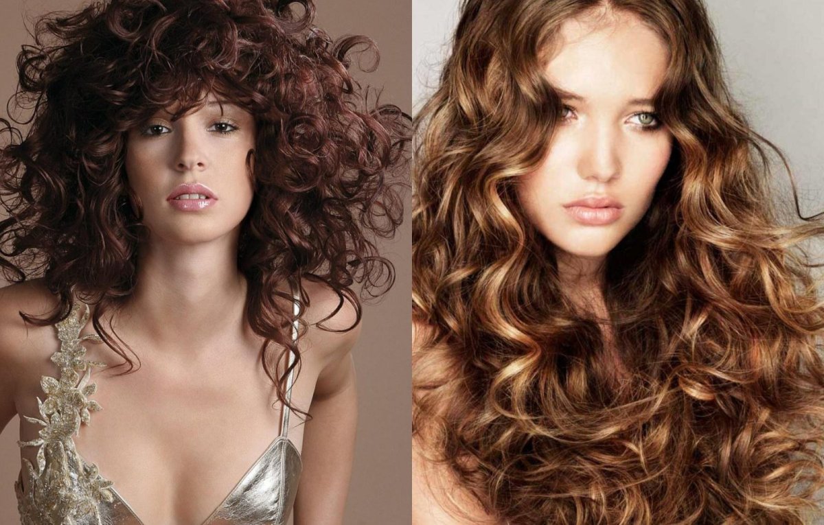 Японская завивка волос крупные Локоны