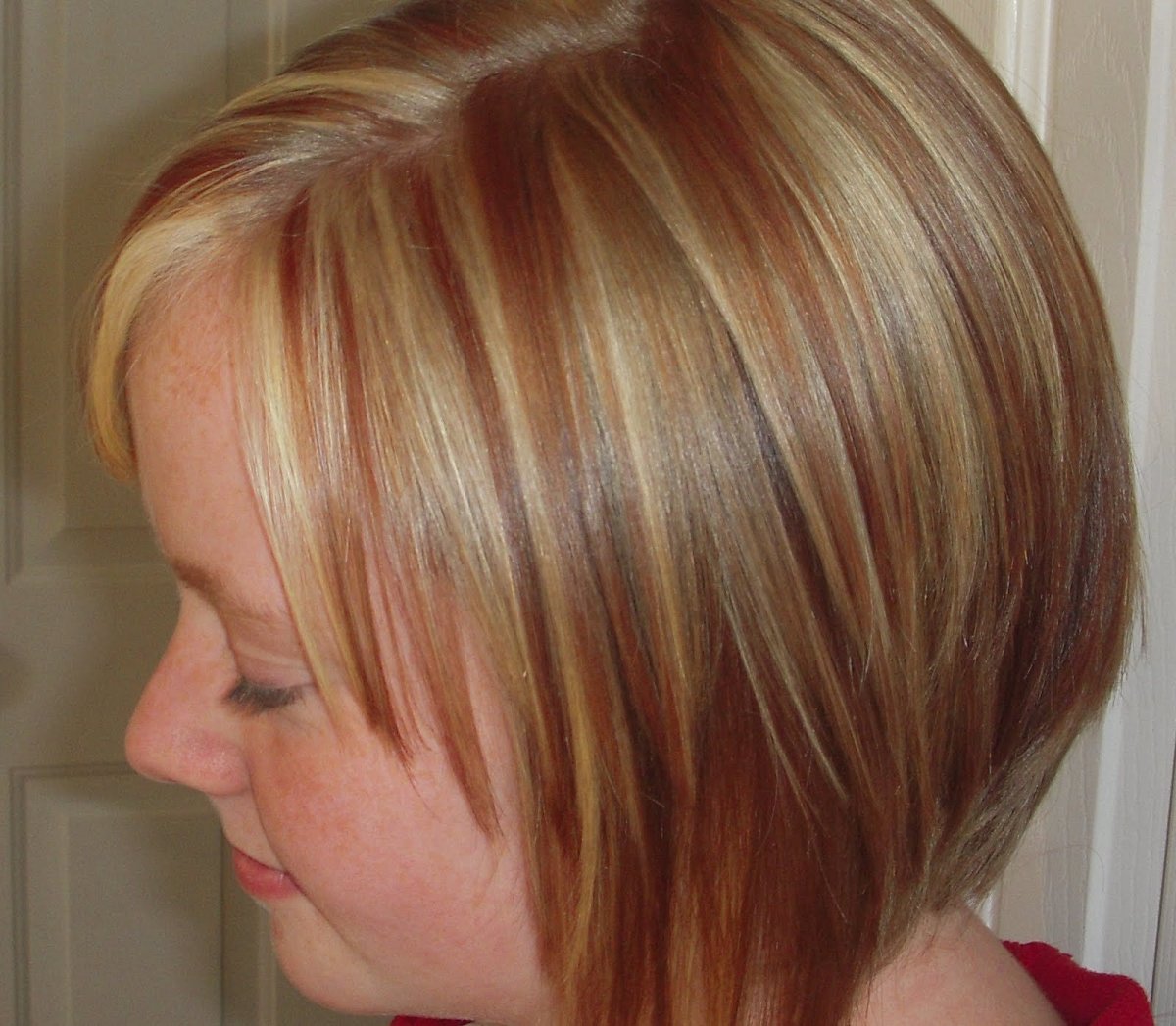 Колорирование на светлые волосы короткие