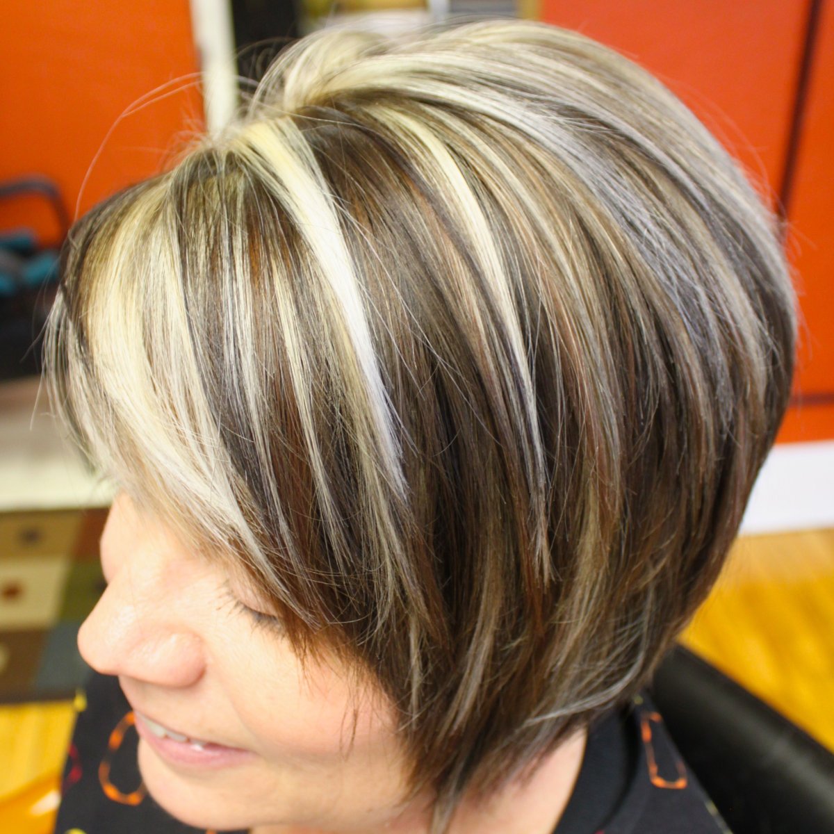 Пикси с окрашиванием омбре