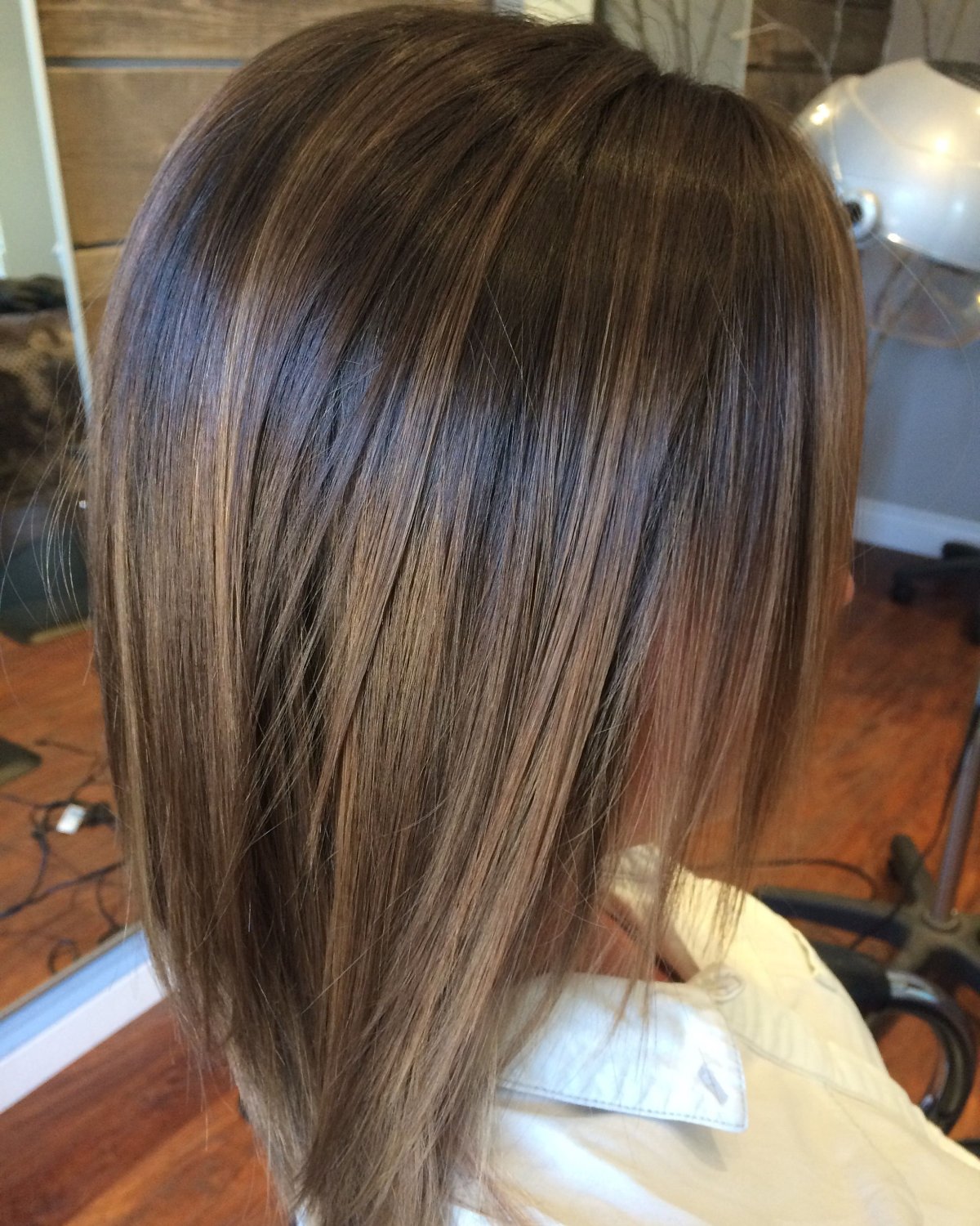 Мелирование и тпнированиена тёмные волосы