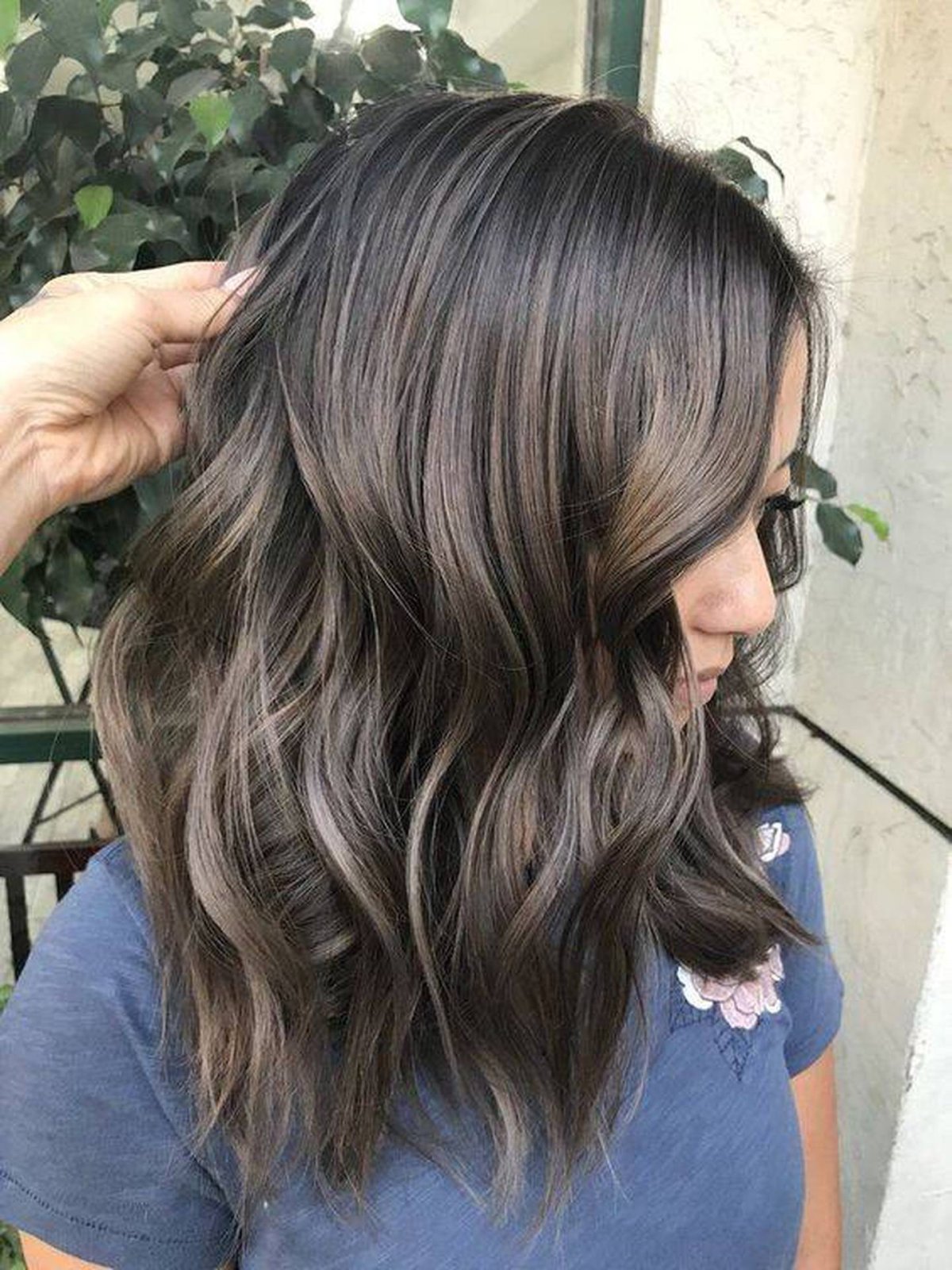 Удлиненное каре мелирование и тонирование