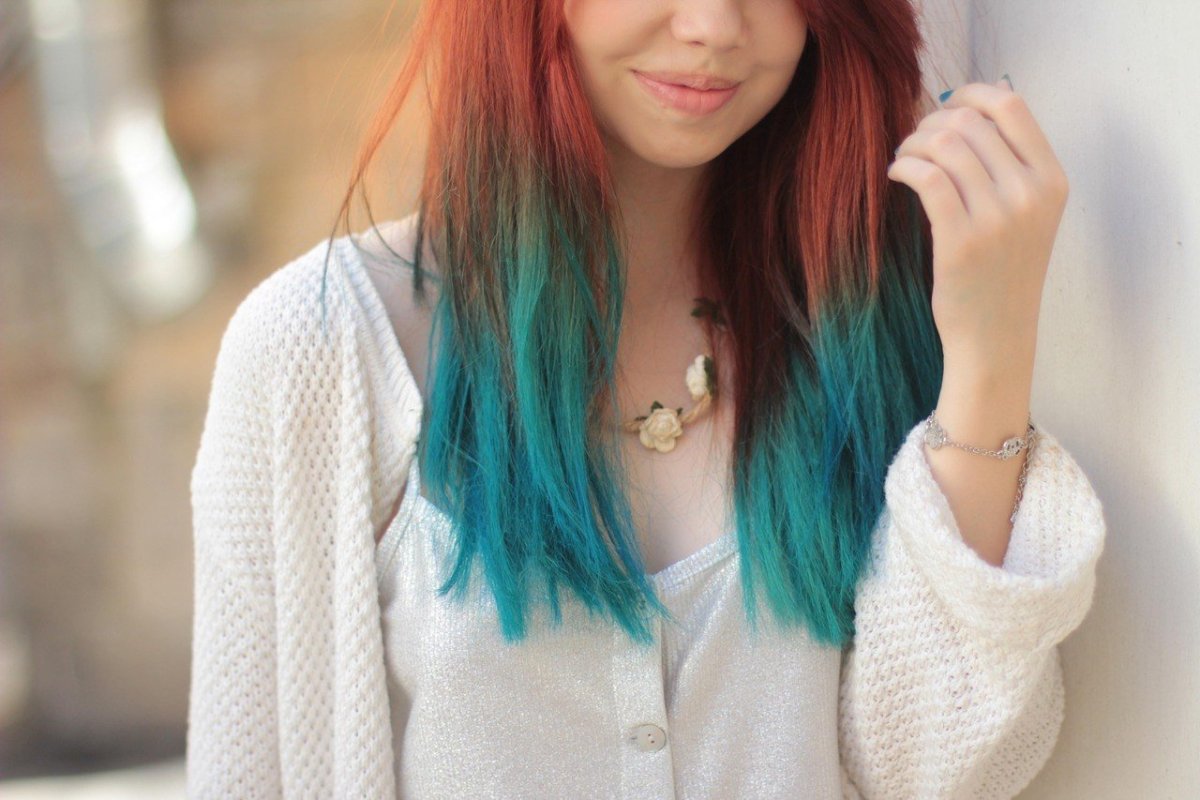 Оранжевые волосы