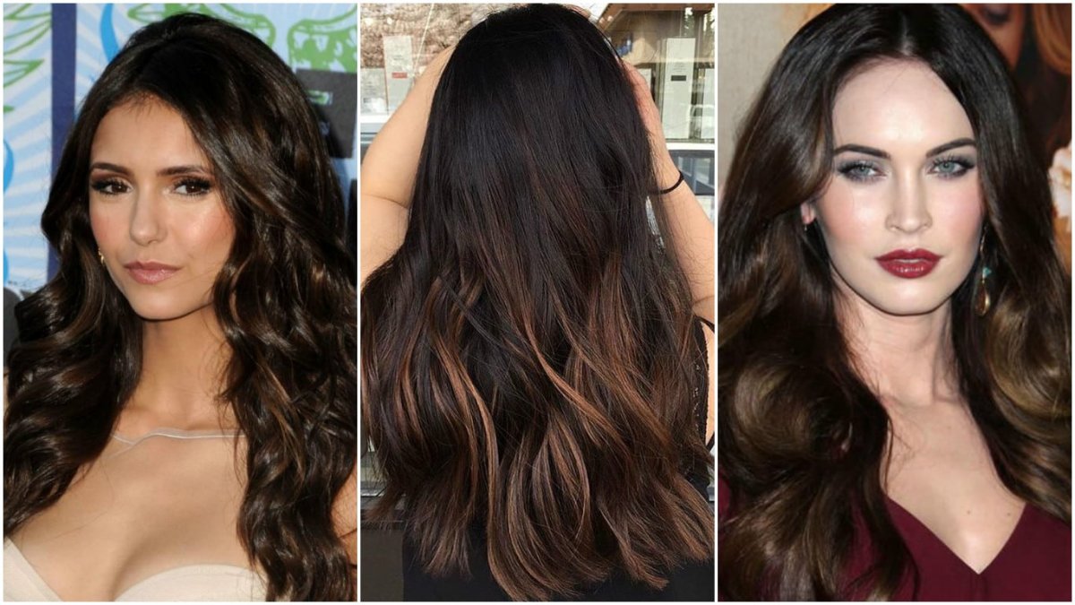 Покраситься в темный шоколад