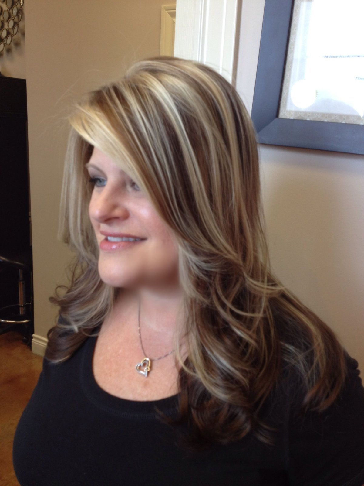 Пепельное мелирование на Каскад