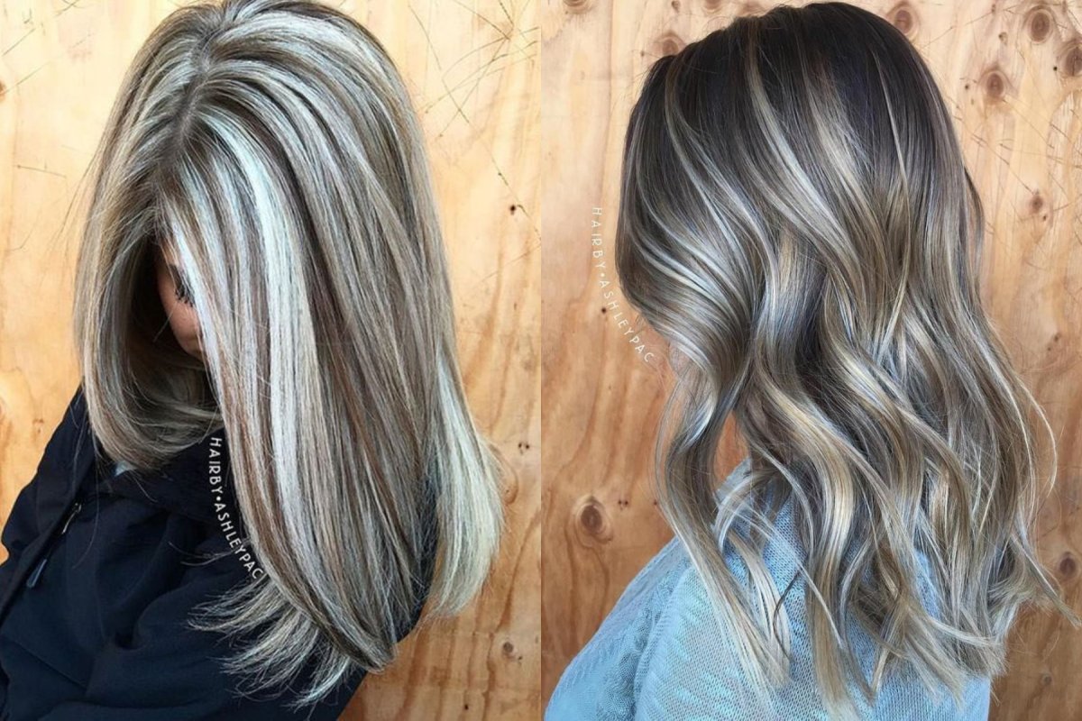 Мелирование блонд каре