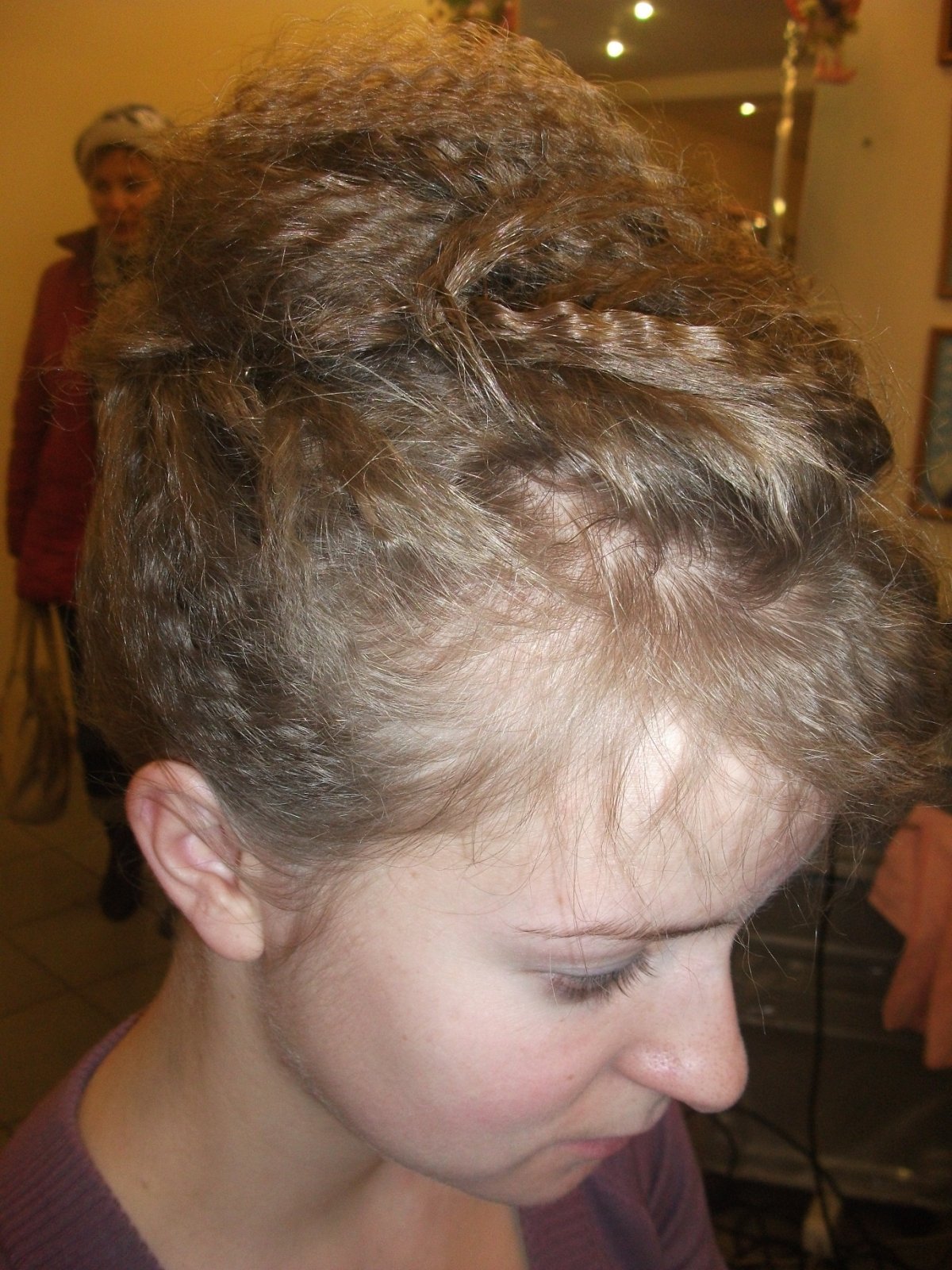 Редкие волосы