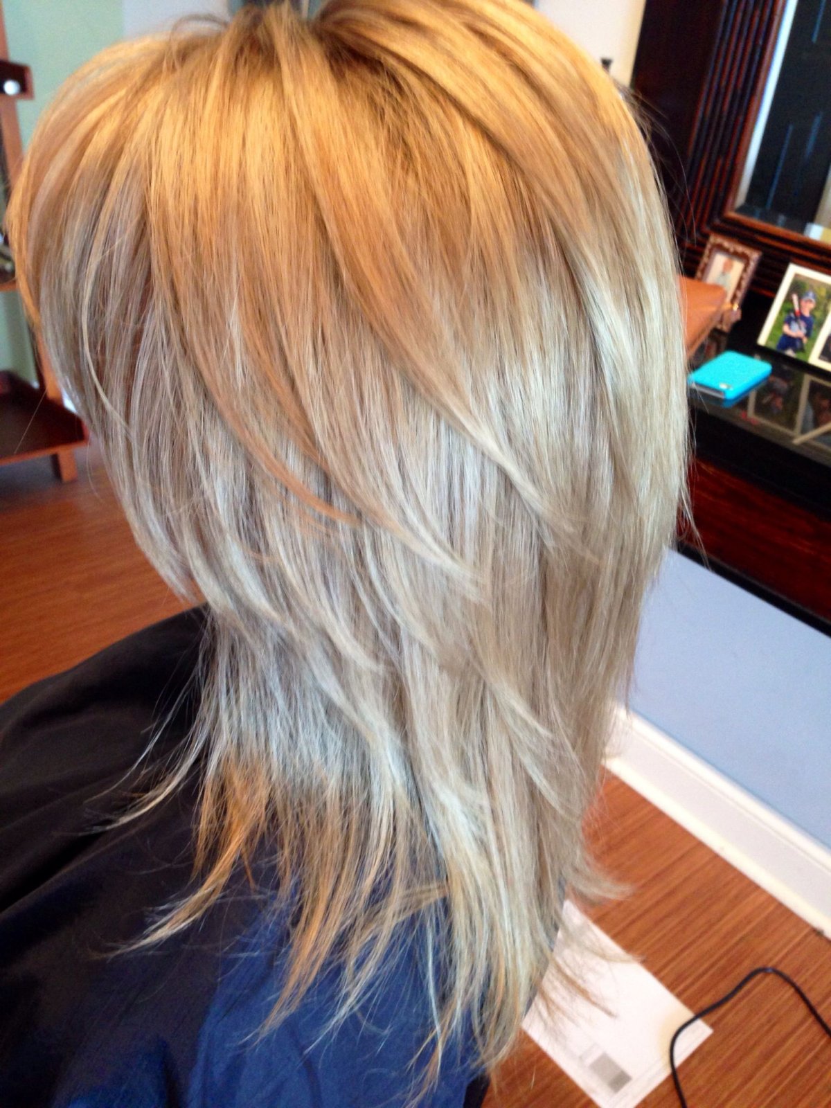 Боб-каре градуированное на средние