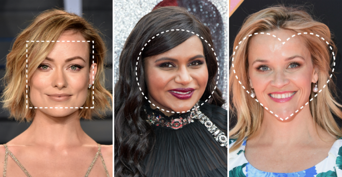 Овал лица треугольник