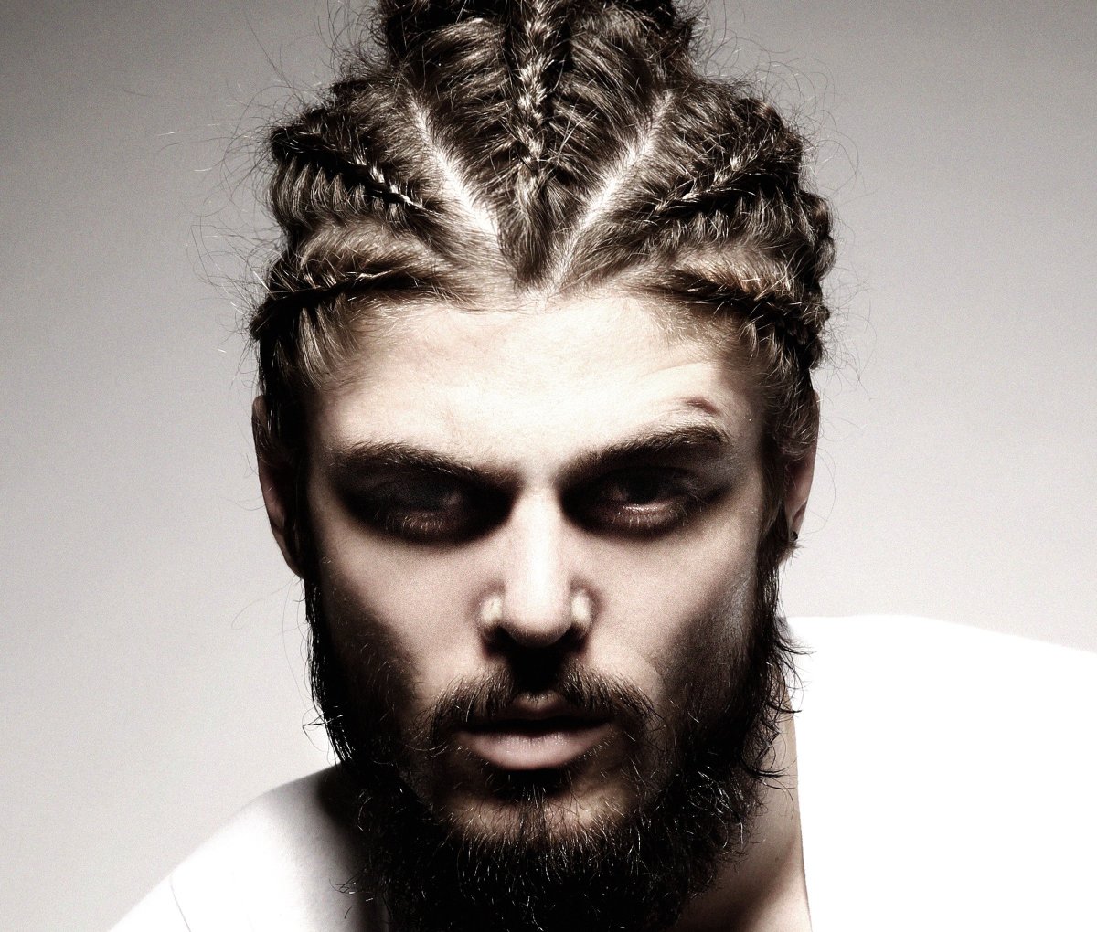 Мужская Авангардная прическа