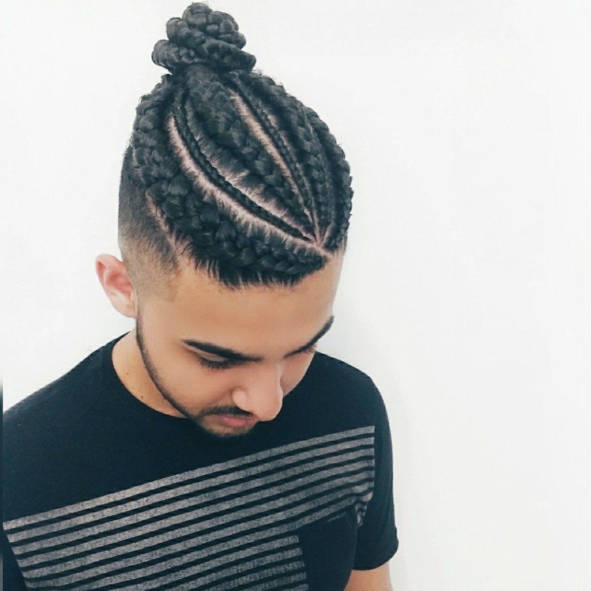 Французские косички мужские