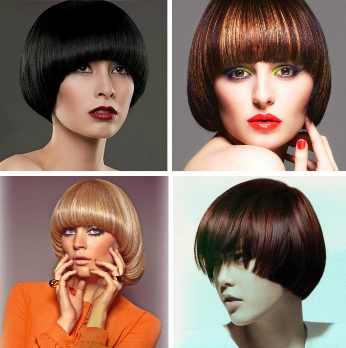 Стрижка Мирей Матье сессон