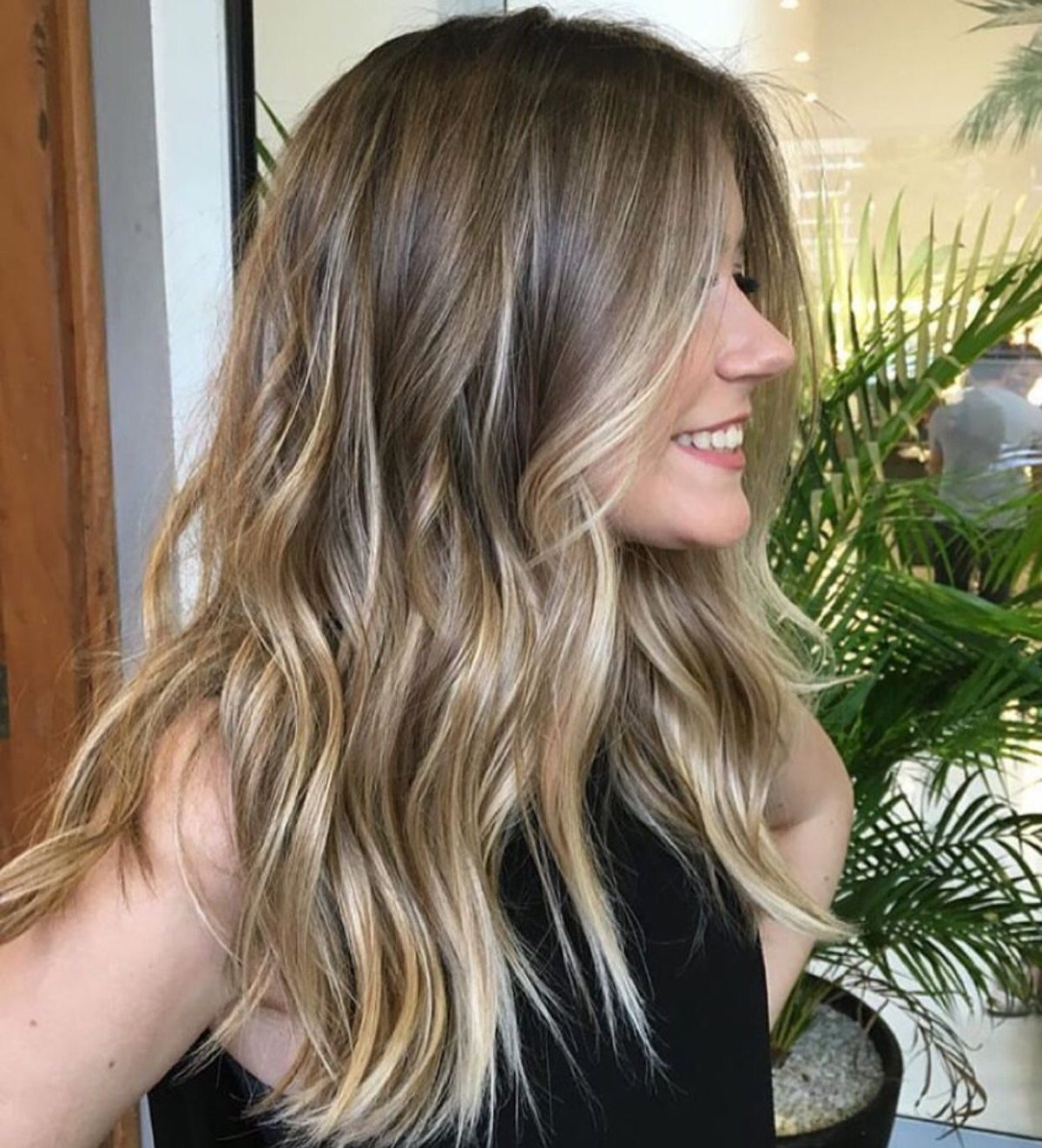 Мелирование на натуральные русые волосы