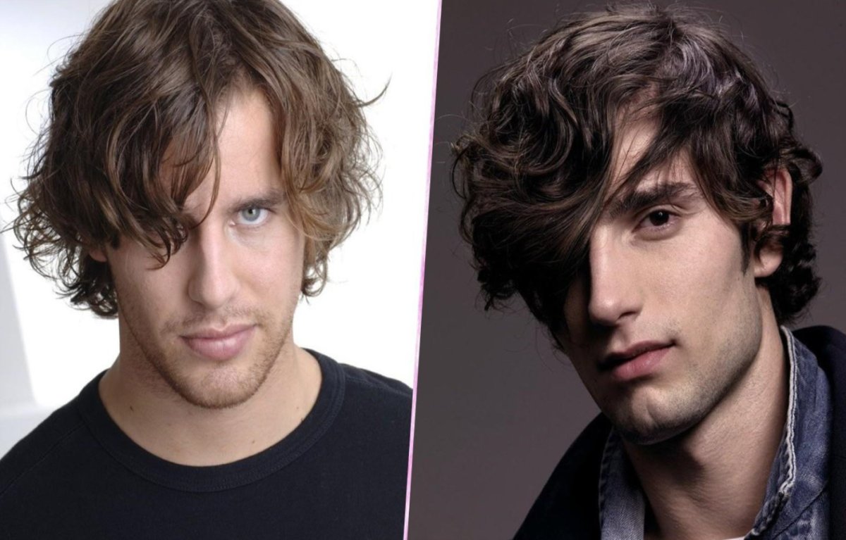 Мужские стрижки на длинные кудрявые волосы вытянутое лицо