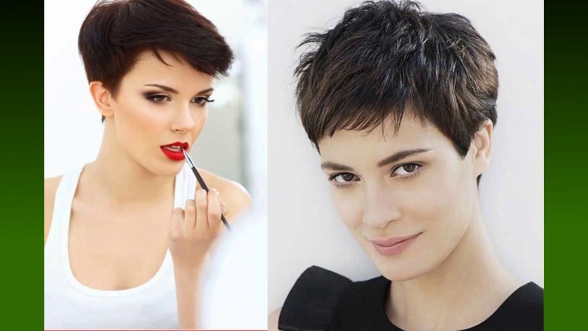 Стрижки Гарсон, Пикси женские