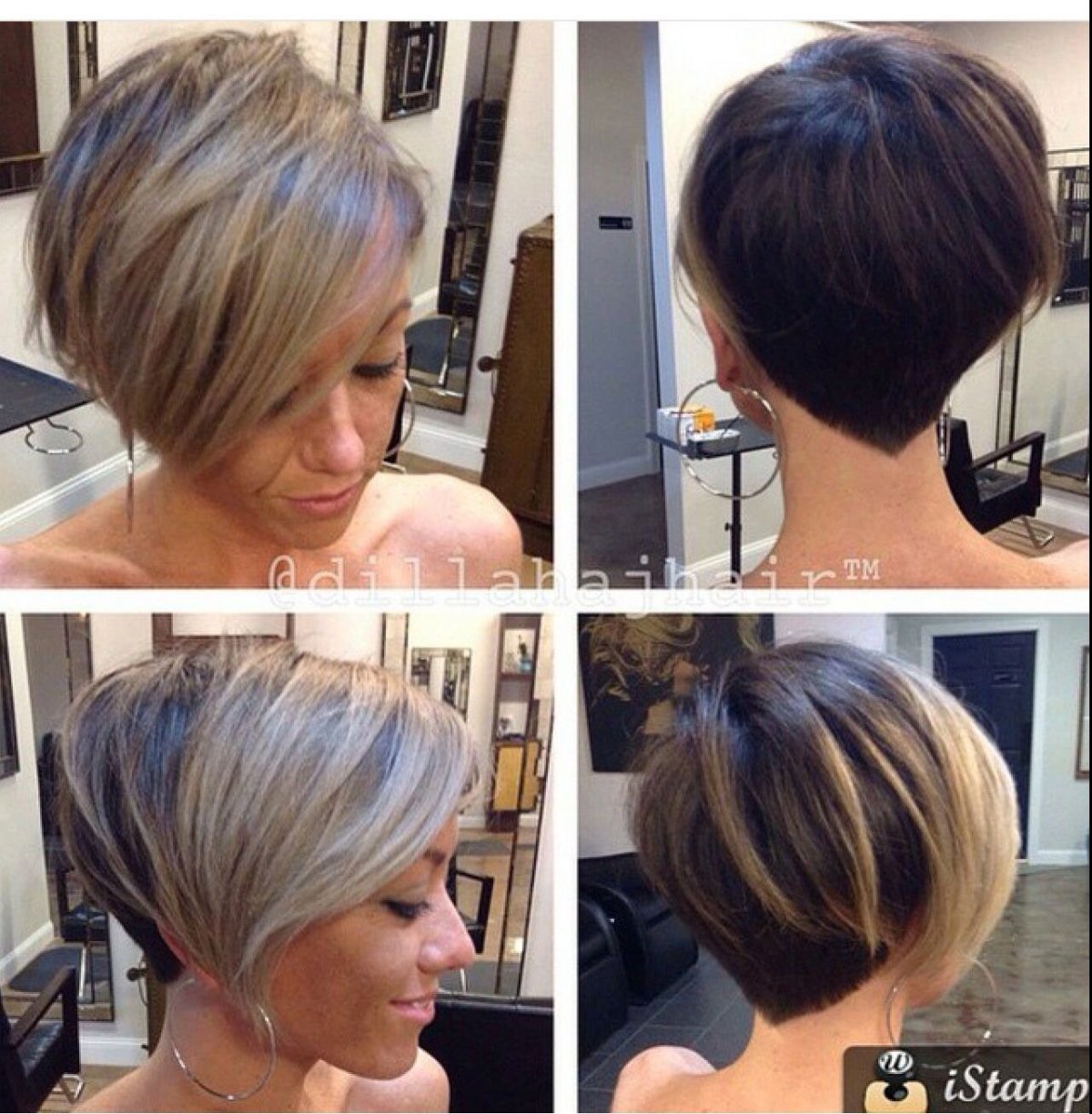 Асимметричный Боб с мелированием