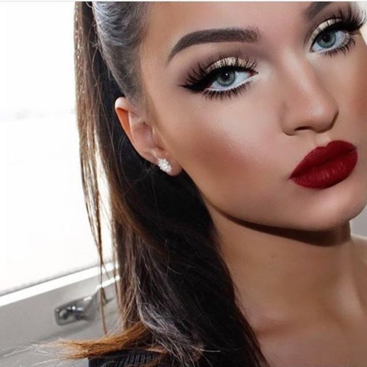 Макияж для красных волос