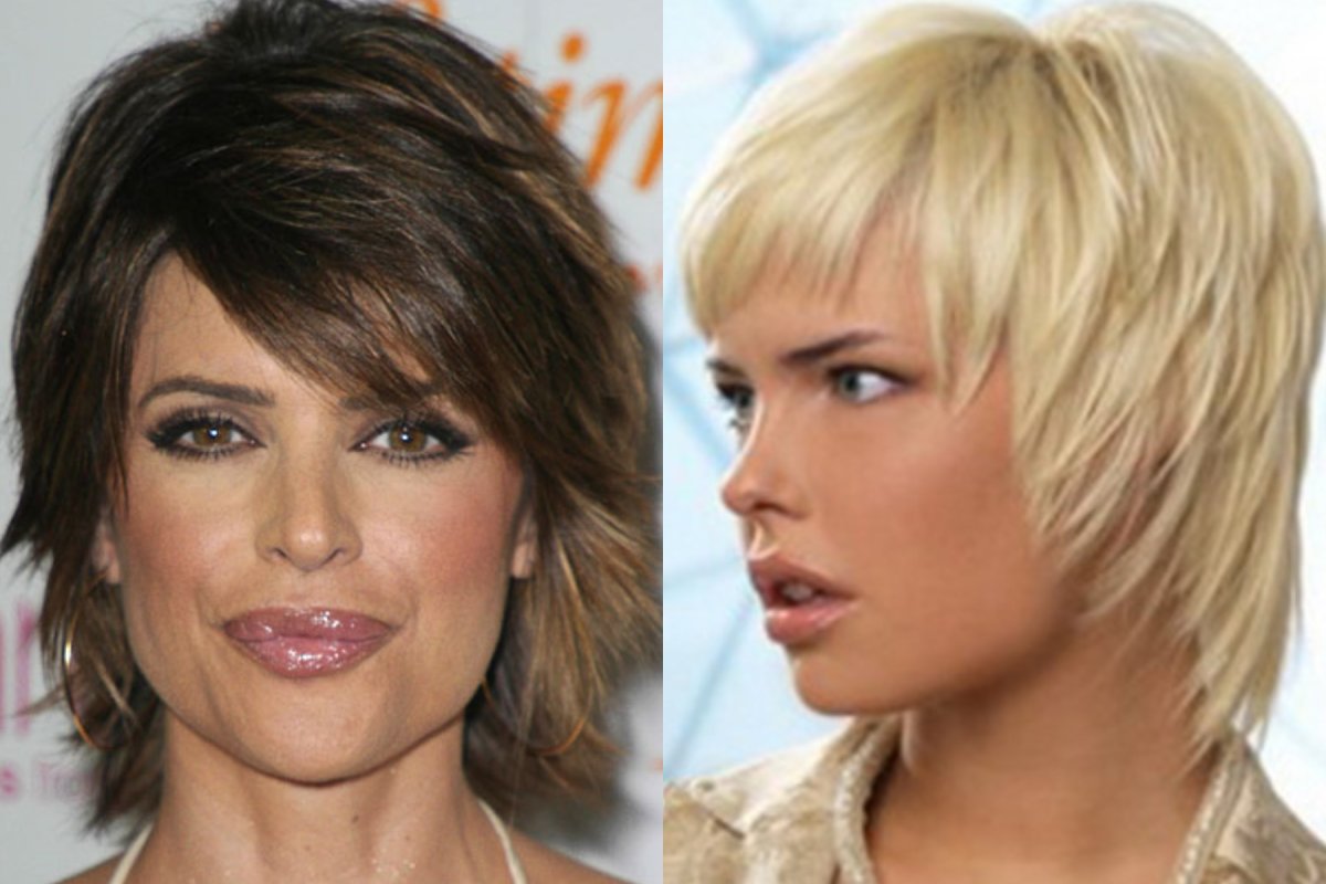 Каскадные стрижки на короткие волосы