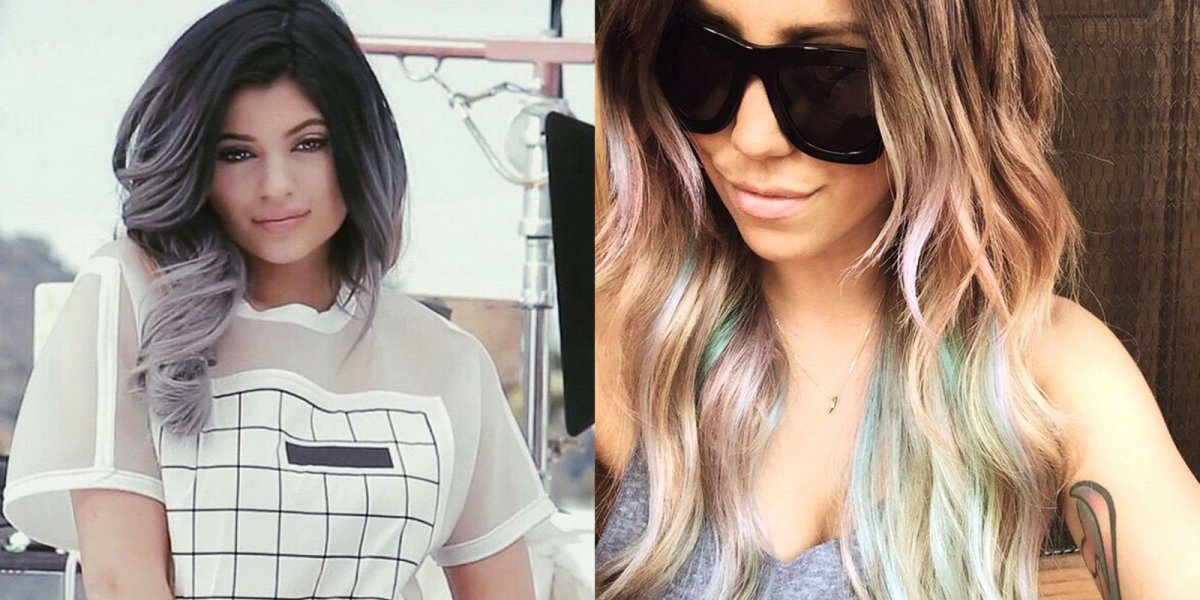 Покрасить волосы омбре на средние прямые волосы