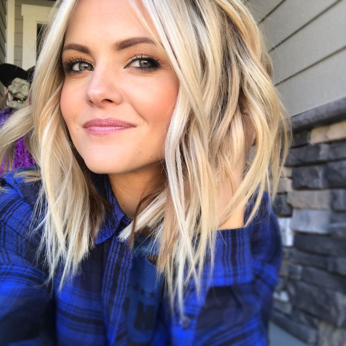 Окрашивание волос для блондинок на средние