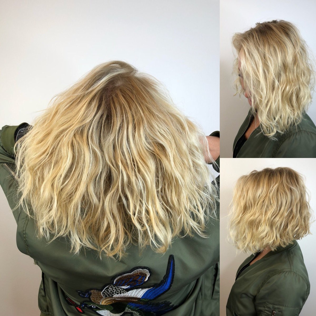 Химия на мелированные волосы