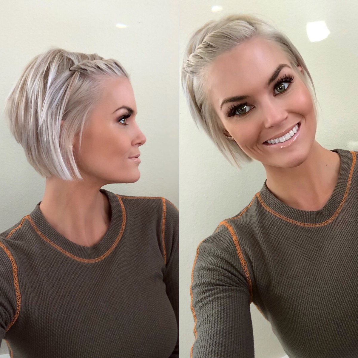 Локоны на каре