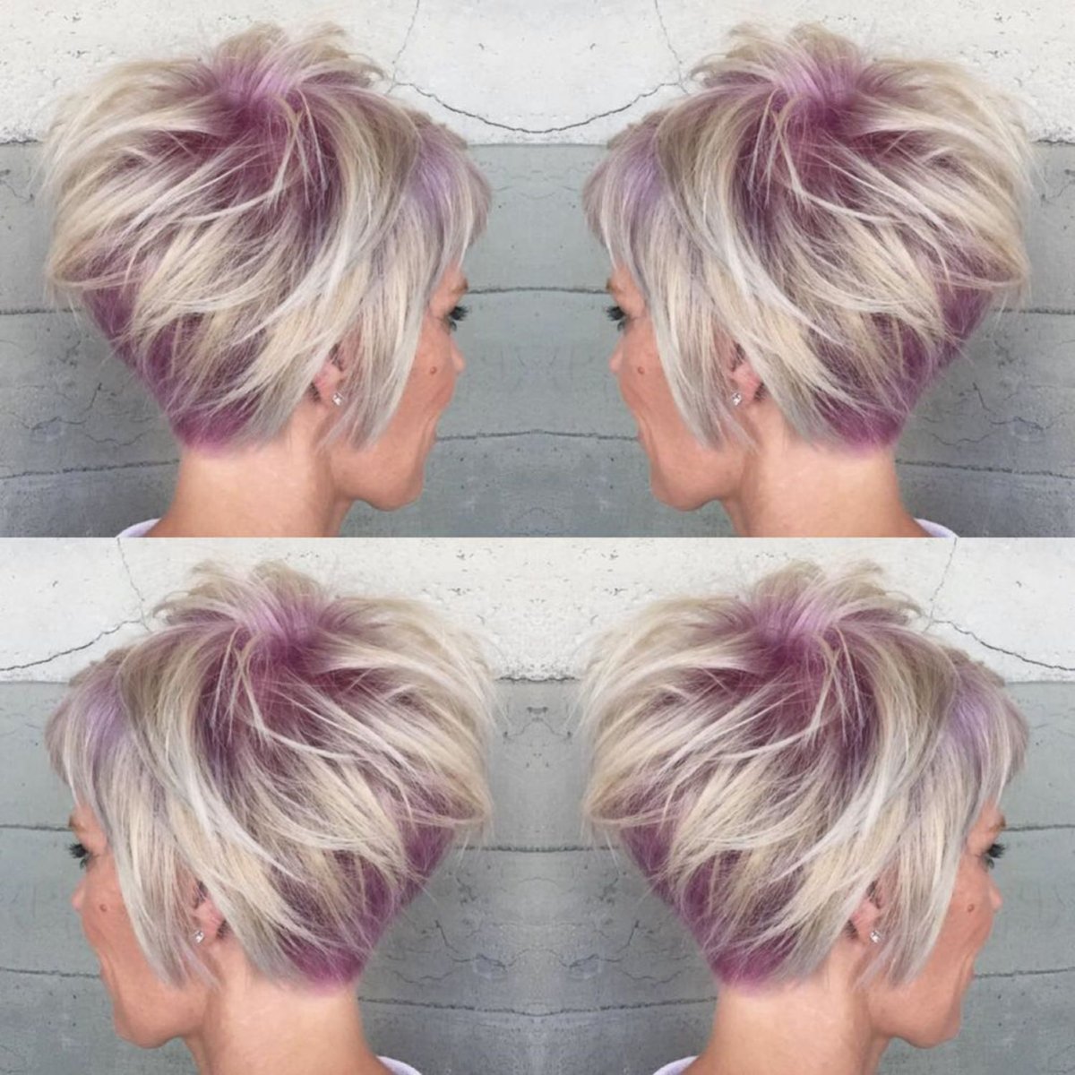 Стрижка каре градуированное каре блонд