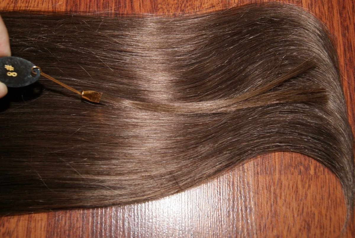 Омбре Горький шоколад