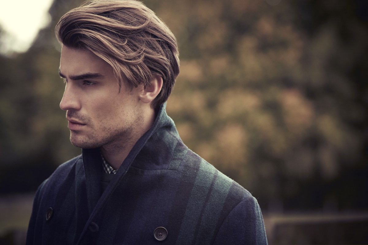 Удлинённая мужская стрижка