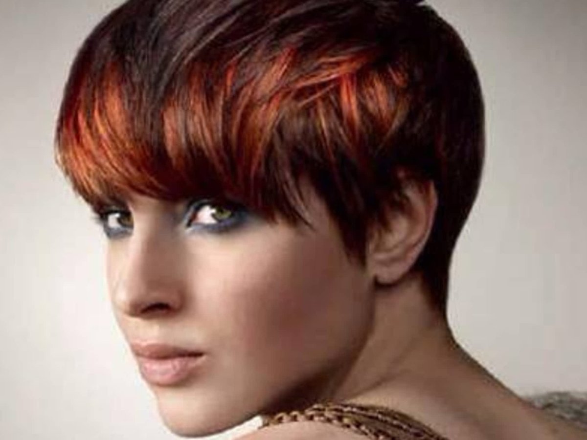 Двойное окрашивание на короткие волосы