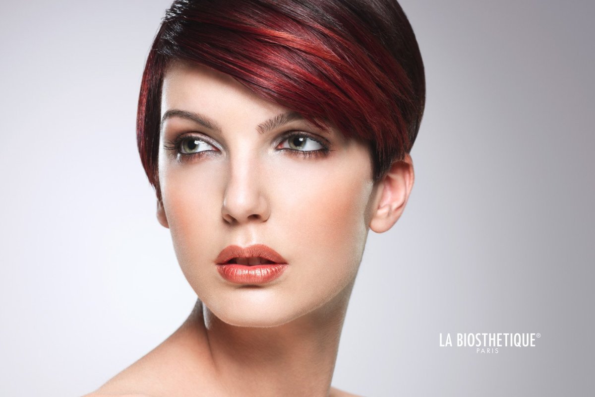 Стрижка шапочка асимметрия