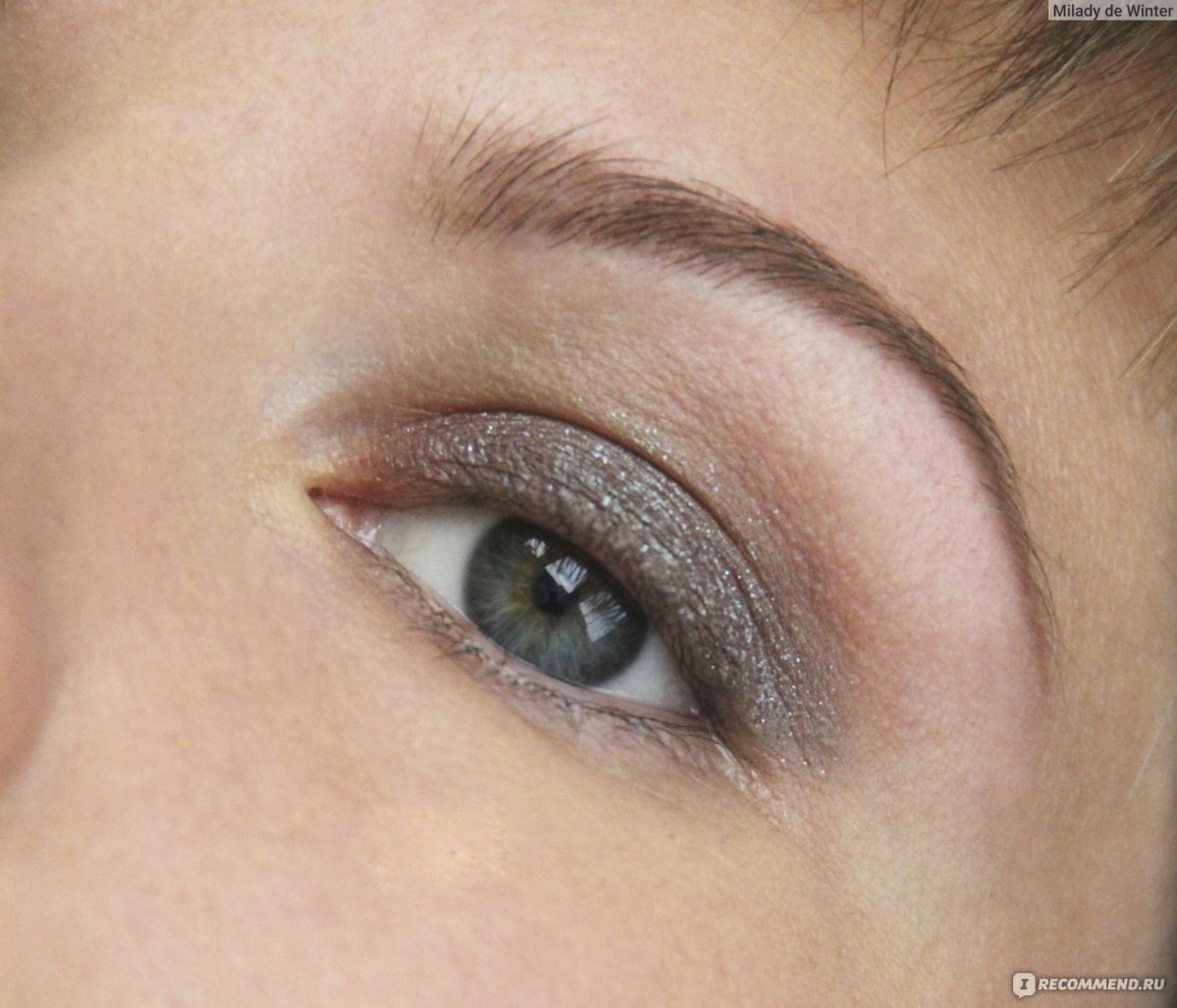 Макияж в бежевых тонах