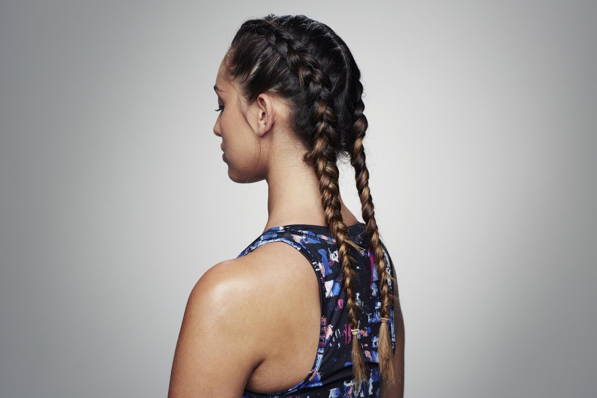 Прически для занятий спортом