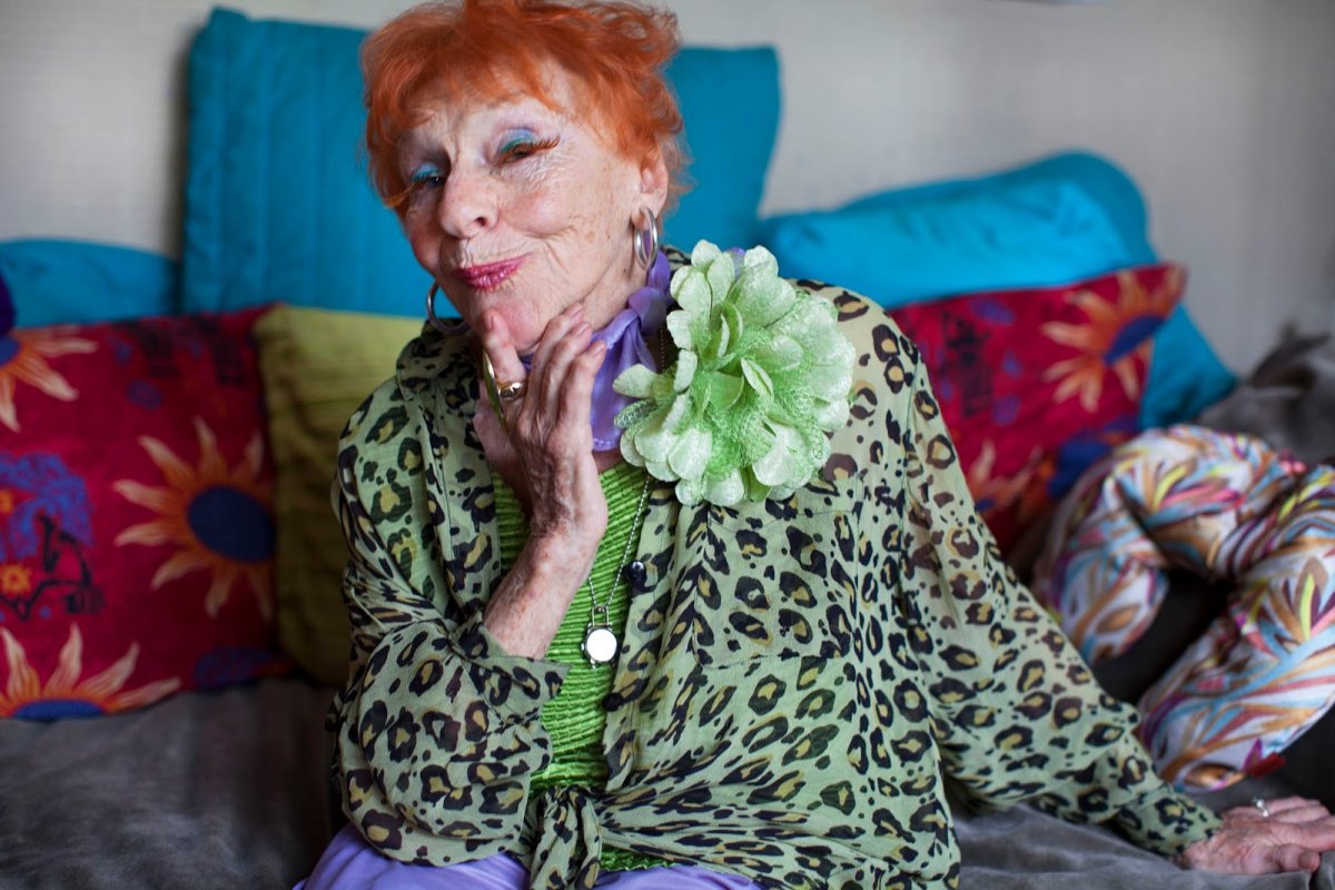 Прически для бабушек